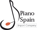 logo de Piano Spain negro